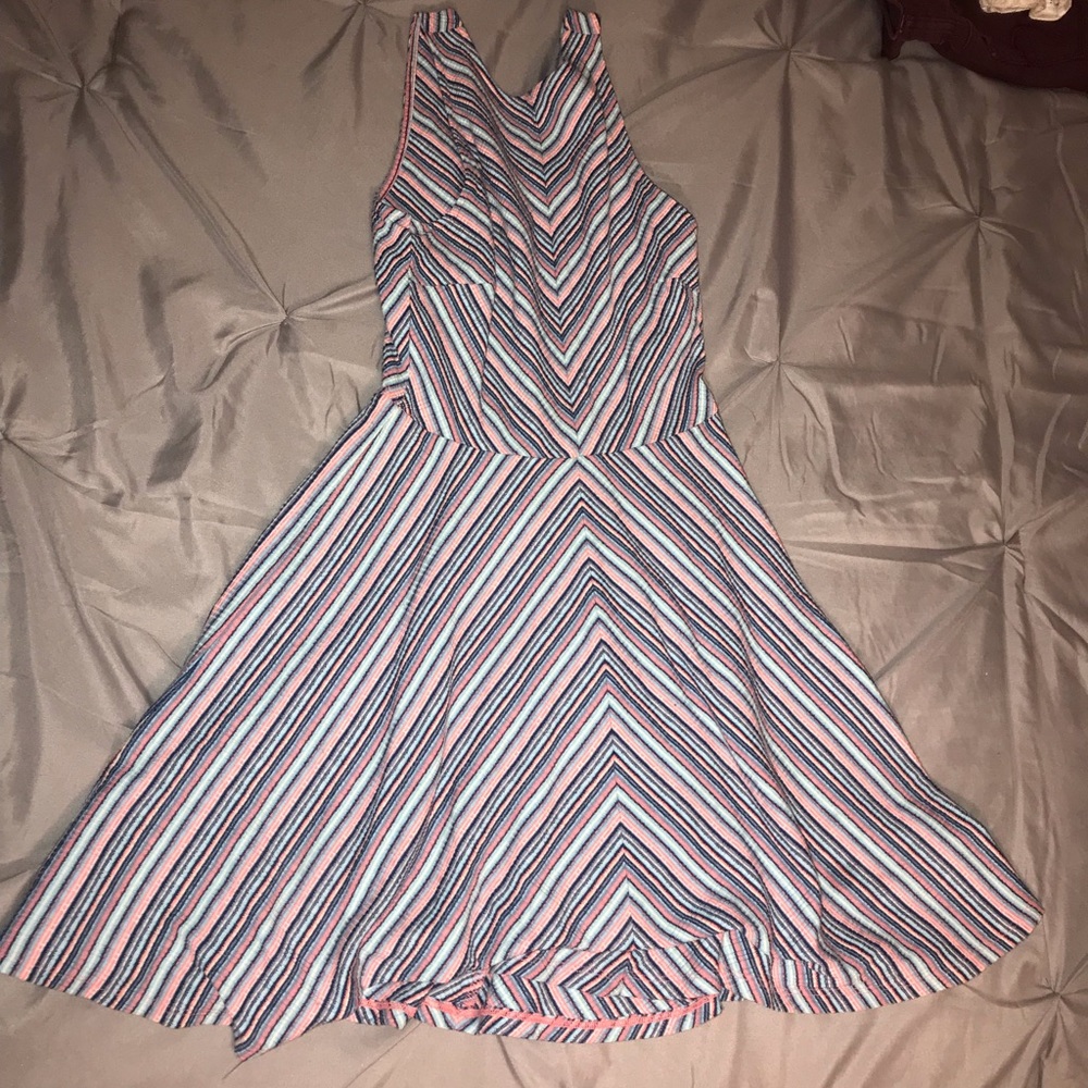 CUTE LINED DRESS